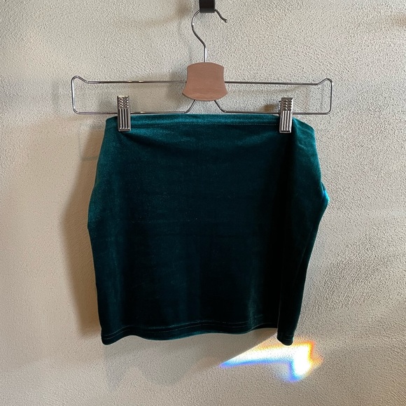 Scholle Dress Emerald Green Velvet Long Infinity Wrap Dress Bridesmaid Party - Picture 6 of 13